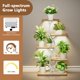 thumbnail image 4 of Soporte para plantas de interior EVAWOO de 44 cm de alto con luces de cultivo de 5 niveles, 4 of 9