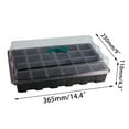 thumbnail image 3 of ChicYu 24-Cell Tray, Nursery Garden Growing Box for Vegetables, Herbs, Microgreens Indoor Gardening Multicolor, 3 of 5