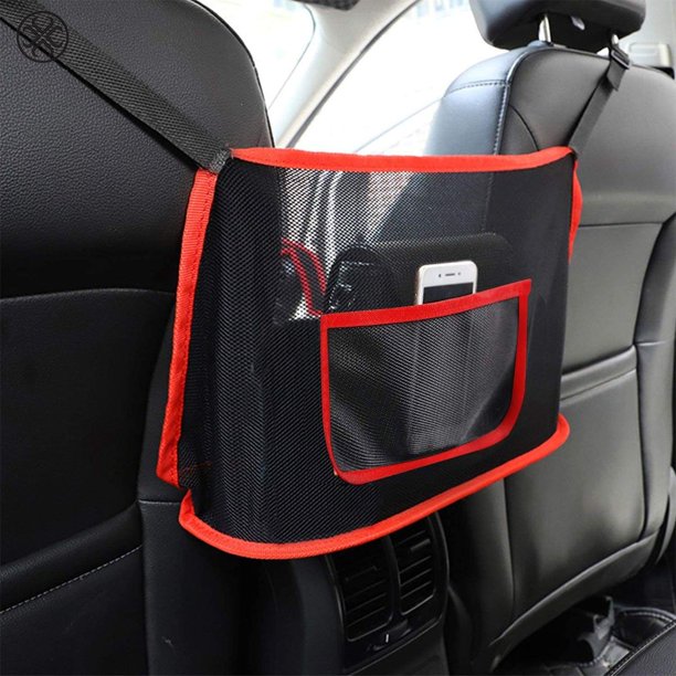 Luxtrada Advinced Car Net Pocket Handbag Holder Organizer Seat Side