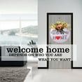 thumbnail image 4 of Welcome Sign - Round Welcome Sign for Front Door, Welcome Wreath Sign Hanging Farmhouse Door Sign for Front Door Porch Decor for Home Decoration, 4 of 6