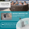 thumbnail image 4 of Bestway SaluSpa Bali 5-7 Person Inflatable Hot Tub, Round Energy-Efficient Spa, 85"x28", 4 of 12