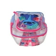 thumbnail image 2 of Disney Stitch Transparent Backpack Clear 16" Girls School Bag, 2 of 3