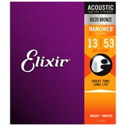 Elixir Polyweb Phosphor Bronze Hd Light Gauge Acoustic Strings