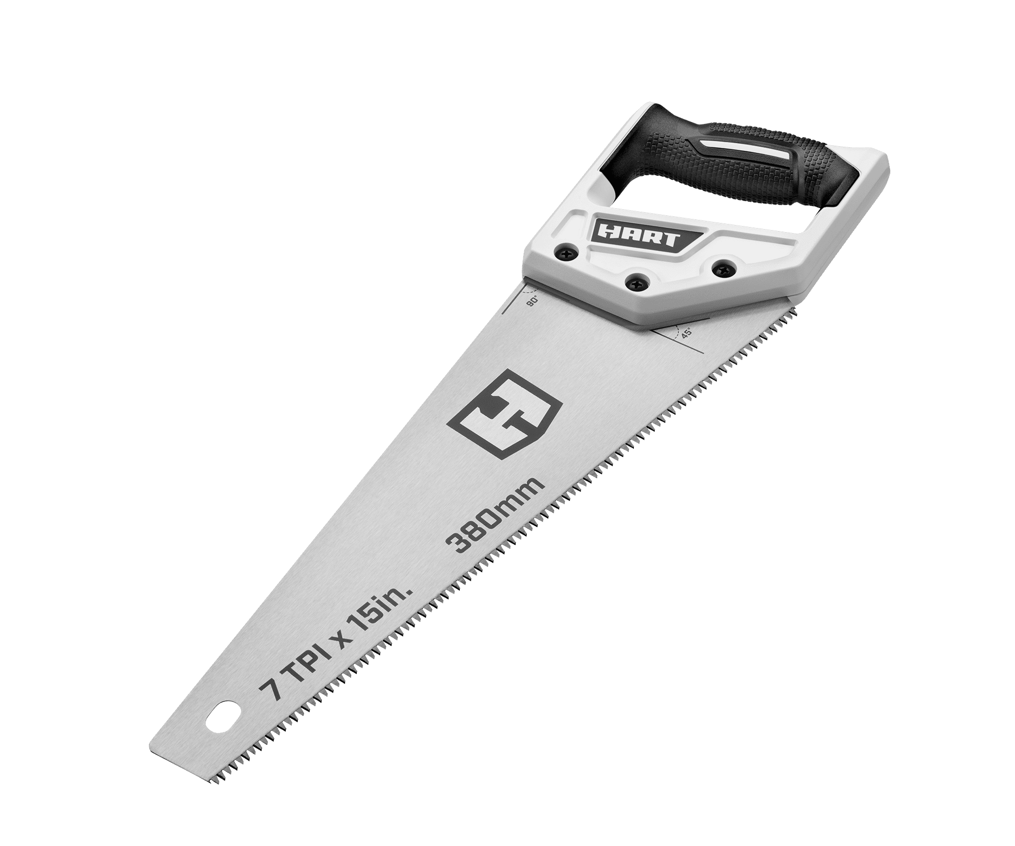 HART 15-Inch Hand Saw, Induction Hardened Triple-Ground Teeth