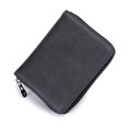 thumbnail image 1 of Leather Credit Card Holder Case RFID Card Wallet Travel Passport Wallet, 1 of 6