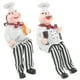 thumbnail image 4 of Figura de Chef de dibujos animados, estatua de Mini Chef, figura de resina artesanal en miniatura de escritorio, 2 uds., 4 of 8