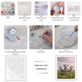 thumbnail image 3 of Paint by Numbers Kit for Adults, Sheep In Sunny Field Paint by Numbers, Easy Paint by Numbers Kit for Adults Beginner, DIY Adult Paint by Number Kits on Canvas, Home Decor, 3 of 7