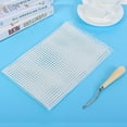 thumbnail image 1 of <p>Carpet Knitting Mesh Cloth, Carpet Rug Mesh Clothes Glass Fiber Practical  For Home Textile</p>, 1 of 7