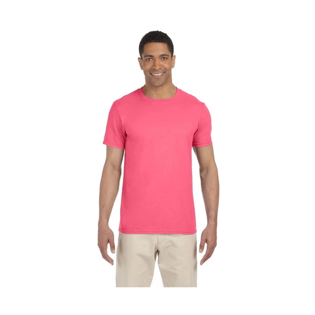 Gildan Men's Softstyle Preshrunk Tearaway Label T-Shirt, Style G64000