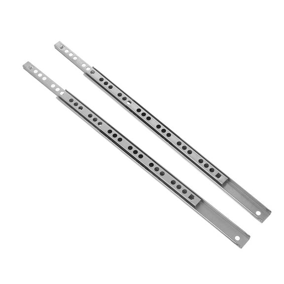 Phenofice 2Pcs Slide Track for Cabinet Furniture and Dresser Drawers with Silent Movement and Low Noise