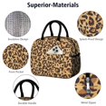 thumbnail image 4 of Womens Yellow and Brown Of Leopard Print Lunch Box for Work,Insulated Lunch Bag for Women,Loncheras Para Mujer,Leakproof Adult Lunch Bag for Work,Beach,Travel,Picnic,Camping, 4 of 7