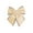 Beige, variant on Christmas Decoration Bow, Christmas Tree Wreath Decoration, Plush Bow for Door and Outdoor Hanging, Soft Polyester Fabric, Durable Three-Dimensional Sewing, Holiday Party Atmosphere Accessory