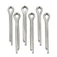 thumbnail image 1 of FixtureDisplays® Goupille de Cloche 0,2 Pouces X 2 Pouces Goupille Fendue Acier Inoxydable, Lot de 6 18164-PIN-6PK, 1 of 8