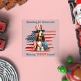 thumbnail image 4 of Democratic Basset Hound Making Woof Count Election 2024 Cutout Transfer Sticker Bassets Dog Breed Lovers Gifts Idea Transparent Decal Art Decor - 01001, 4 of 5