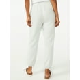 thumbnail image 4 of Free Assembly Women's Classic Cotton Blend Sweatpants, 4 of 5