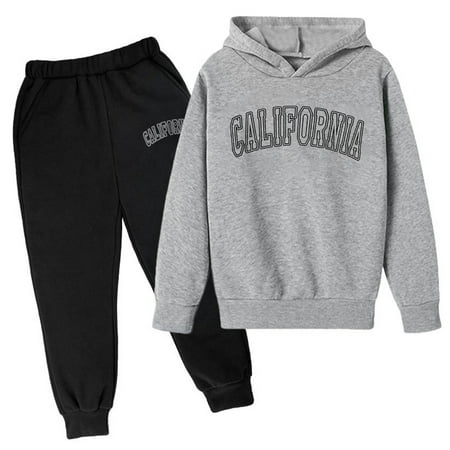 

Children s Hoodie Pullover Sweatshirt Set Popular Printed Hoodie Set On Underwear 2023 Casual Letter Printed Long Sleeve Out Wear Toddler Boys Fashion Kids Set Clothes for Girls Toddler Boy Shirt And