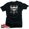 thumbnail image 2 of Shirt to Match Jordan 3 Red Cement 2020 Match Sneaker Tees, 100% Cotton Crew Neck T-Shirt with Short Sleeve, 2 of 7