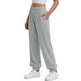 thumbnail image 3 of Sundazz Baggy Sweatpants for Women High Waisted Workout Joggers Comfy Sweat Pants with Pockets, XS-XL, 3 of 9