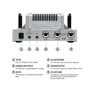 Hotone Nano Legacy Thunder Bass 5 Watt Compact Guitar Amp Head 3 Band EQ NLA-4