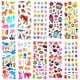 thumbnail image 3 of Pegatinas para niños 1000 +, 40 hojas diferentes, pegatinas 3D hinchadas para niños, pegatinas a granel para regalo de cumpleaños de niña, álbumes de recortes, maestros, niños pequeños, incluidos anim, 3 of 3