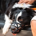 thumbnail image 5 of Bozal para Perro Cesta De Goma Suave Bozales Transpirables Correas Ajustables para Perros Pequeños, Medianos Y Grandes Permite Beber Agua Y Jadear Antimordeduras Previene Masticar, 5 of 5