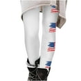 thumbnail image 5 of Vivianyo HD Women's Independence Day Yoga Patriotic Pants Fashion Casual 4Th Of July American Flag Print Leggings with Yoga Sport Elastic Slim Pants（All Colors and Sizes）, 5 of 5