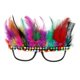 thumbnail image 2 of Festival de s de de imitación multicolor de Navidad Especificaciones Suministros de disfraces de Navidad Macarena Gafas de fiesta de Rhinestone, 2 of 8