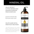 thumbnail image 2 of Velona Food Grade Mineral Oil 70 Viscosity NF USP Grade - 32 oz | for Cutting Boards, Countertops and Butcher Blocks, Stainless Steel, Knife, Tool, Machine, and Equipment | Made in the USA, 2 of 7