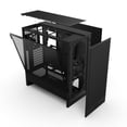 thumbnail image 4 of NZXT H5 Flow Compact Tempered Glass ATX Mid-Tower Airflow Computer Case, Black, 4 of 5