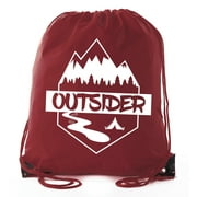 Mato & Hash Camp Drawstring Backpack for All Types of Camps and Birthday Parties
