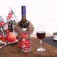 thumbnail image 2 of CSChome Red Wine Bottle Cover Christmas Wine Bottle Cover Festive European Design Ornamental Sleeve for Home Decor Parties, 2 of 6