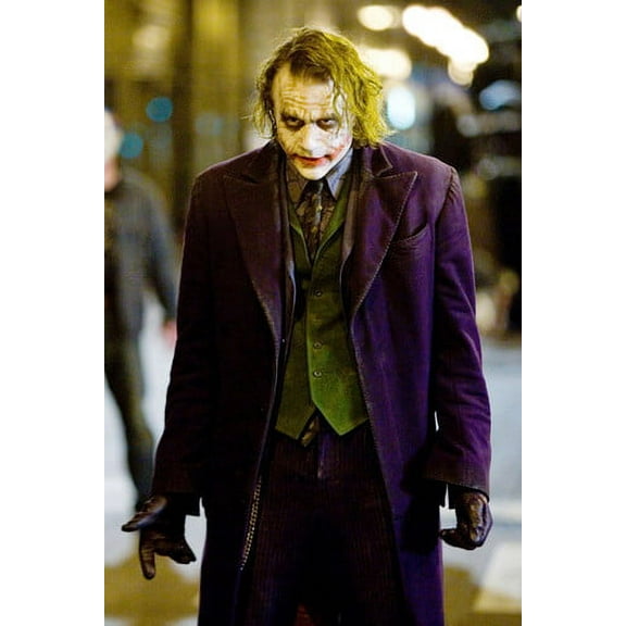 Heath Ledger The Dark Knight 24X36 Poster In Costume As The Joker