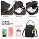 thumbnail image 4 of Hukapapa bolso para teléfono móvil bolso de mujer 2023 nuevo estilo bolso cruzado moda todo portátil un hombro negro, 4 of 5