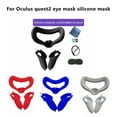thumbnail image 3 of YiLBX Controller Grip Cover for Oculus Quest 2 with Silicone Face Cover, Protective Lens Cover, Silicone Handle Strap Combo, Sweatproof Lightproof Anti-Throw Accessories, 13pcs/Set, 3 of 8