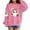 00-Pink#1090, variant on Kiijoy Halloween Girls Graphic Sweatshirt Crewneck Pullover, Black, Sizes 2-3T