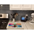 thumbnail image 2 of Carolines Treasures DAC4045LCB 15 x 12 in. Unisex Hippie Animal Stag Deer Glass Cutting Board, 2 of 5