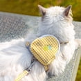 thumbnail image 4 of Mochila portabebés para perros pequeños y gatos, bolsas de sillín de bolsillo, bolsa para cachorros con correa de entrenamiento para perros, viajes al aire libre, senderismo, 4 of 5