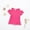 Rose red, variant on Toddler Baby Girl Ribbed Short Sleeve Off-Shoulder Top T-Shirt Summer Clothes 9-12 Months