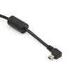 thumbnail image 4 of 3X Mini USB Tipo B 5 Macho Angulo Recto de 90 Grados A USB 2.0 Macho Cable de Datos con Nucleo de Ferrita 5 Metros, 4 of 5