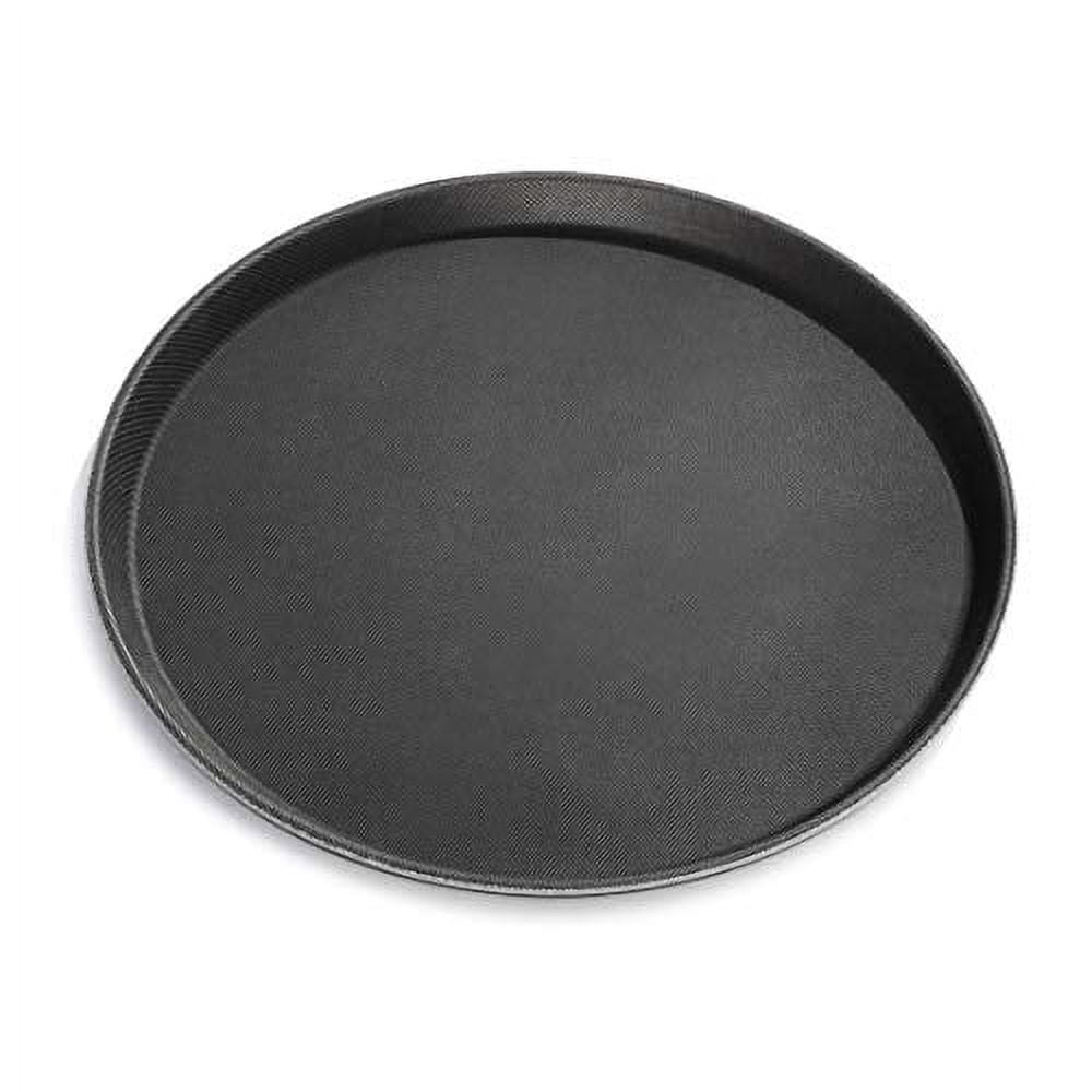 New Star Foodservice 24333 Fast Food Tray, 10 by 14-Inch, Black, Set of 12
