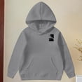thumbnail image 7 of XAOFW Kids Hoodies Sweatshirts Adorable Cat Print Girls Kids Playful Animal Graphics Jacket Ages 3 To 14 Years Long Sleeve Hooded Soft Comfort Casual Daily Wear Tops, 7 of 7