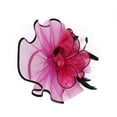 thumbnail image 6 of CAIXIA Fascinators Hat for Women Tea Party Headband Kentucky Derby Wedding Flower Cocktail Mesh Feathers Hair Clip, 6 of 8