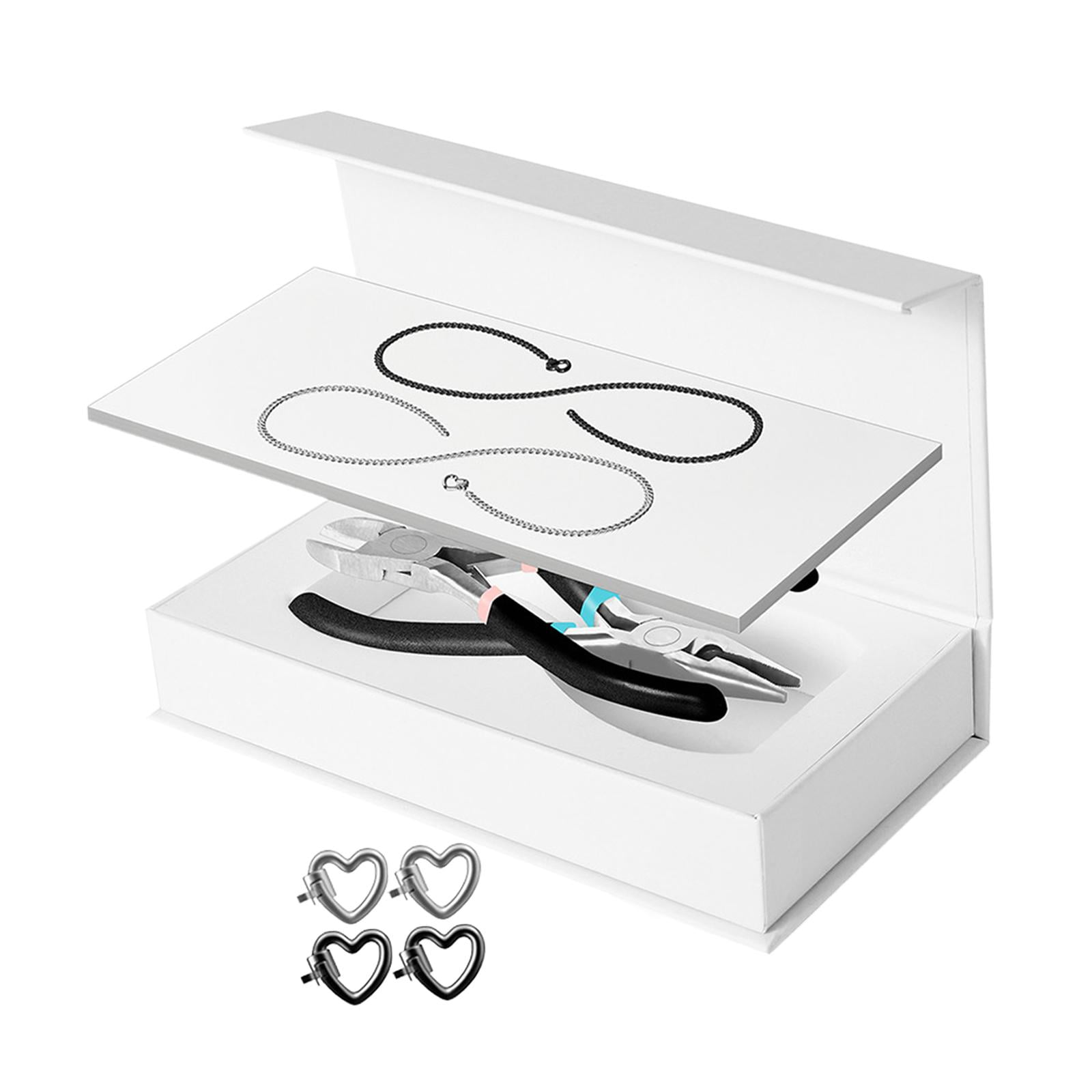 Milageto Permanent Bracelet Kit Bracelet Making for Couples for Summer Valentines Black 1