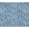 thumbnail image 4 of oneOone Cotton Flex Medium Blue Fabric Floral Quilting Supplies Print Sewing Fabric By The Yard 40 Inch Wide, 4 of 4