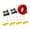 Red 5m, variant on Blinkol Flexible Race Track Kids Outdoor Toy with Suction Cups Gaskets, Rolls up Racetrack Toy, Interactive Game for Children Ages 3+ Blue 4m
