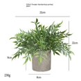 thumbnail image 1 of Juego de 1 planta en maceta, plantas en macetas, arreglo de vegetación falsa para granja rústica, mesa de interior, centro de mesa, repisa, cocina, oficina, decoración de escritorio, 1 of 5