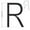 R, variant on PRETXORVE 3 inch 76 Mm Stainless Steel Villa Courtyard office Building Digital Door Number