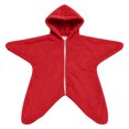 thumbnail image 4 of Takafot Baby Starfish Onesie, Thick Imitation Fleece Starfish Newborn Romper, Infant Footie Jumpsuit Winter Warm Outfits, 4 of 9