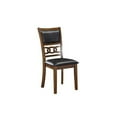 thumbnail image 7 of New Classic Furniture Gia Ebony Wood Dining Chair with PU Seat (Set of 4), 7 of 7