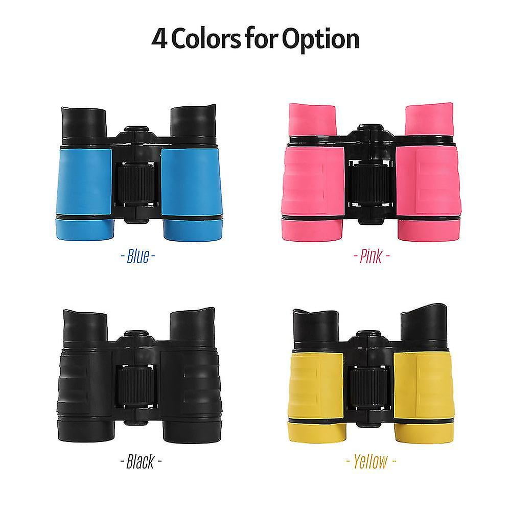 Jumelles Enfant 4x30 - Sécurisées Et Légères - Kit Explorateur Nature - Cadeau Idéal Pour Les 3-10 Ans